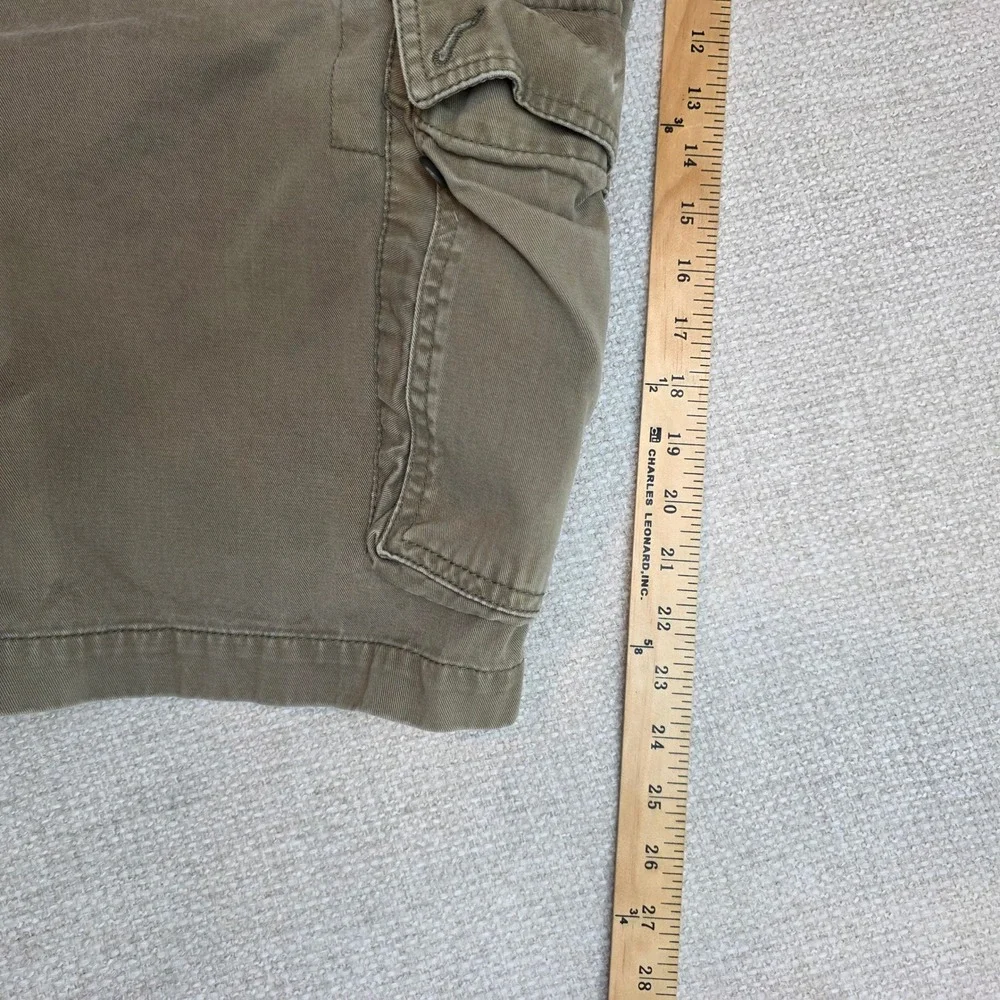 Timberland Scout Cargo Shorts Mens Khaki Size 38 Cotton Utility Pockets